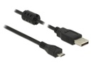 Delock USB 2.0-Kabel mit Ferritkern USB A - Micro-USB B 3 m