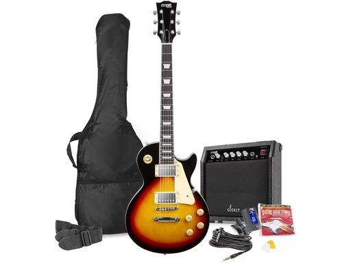 [90316033 1621347] MAX E-Gitarre GigKit – Sunburst