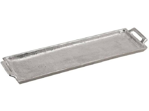 [90316120 1613766] G. Wurm Dekoschale 44 x 3 x 13 cm, Silber
