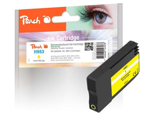 [90316196 1618076] Peach Toner HP No. 963 Y, 3JA25AE Yellow