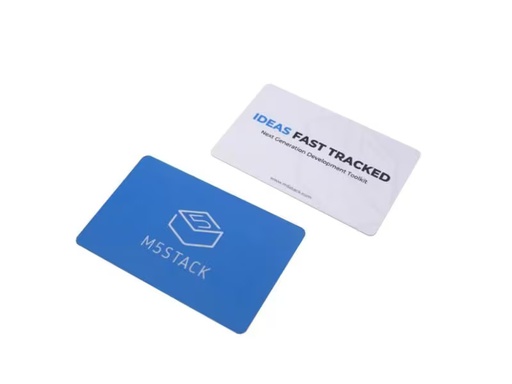 [90316254 1610212] M5Stack RFID-Karte F08 Chip 13.56 MHz 5 Stück