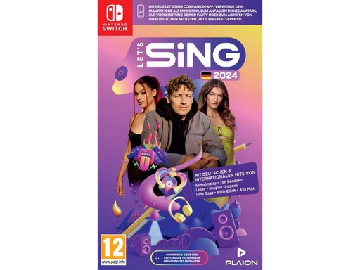 [90316411 1626953] GAME Let's Sing 2024 German Version
