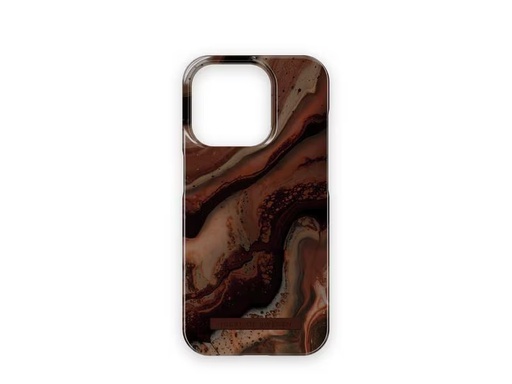 [90316414 1600235] Ideal of Sweden Back Cover Dark Amber Marble iPhone 15 Pro