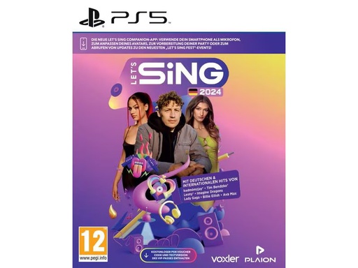 [90316457 1626952] GAME Let's Sing 2024 German Version