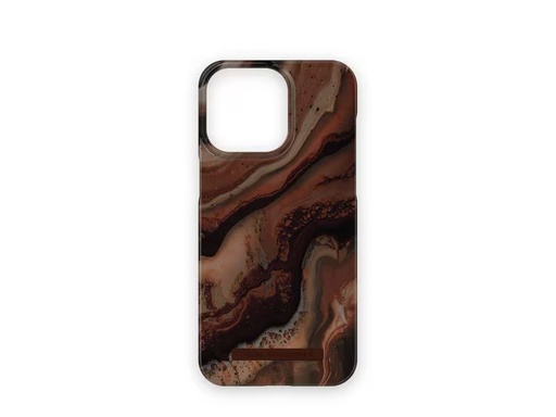 [90316477 1600236] Ideal of Sweden Back Cover Dark Amber Marble iPhone 15 Pro Max