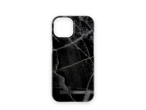 [90316490 1600261] Ideal of Sweden Back Cover Black Thunder Marble iPhone 15