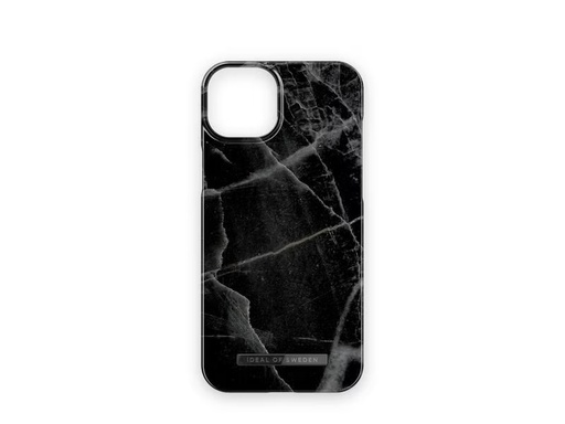[90316537 1600262] Ideal of Sweden Back Cover Black Thunder Marble iPhone 15 Plus