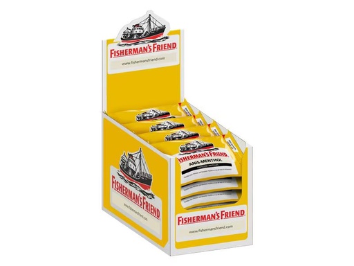 [90316551 1626423] Fisherman's Bonbons Anis-Menthol 24 x 25 g