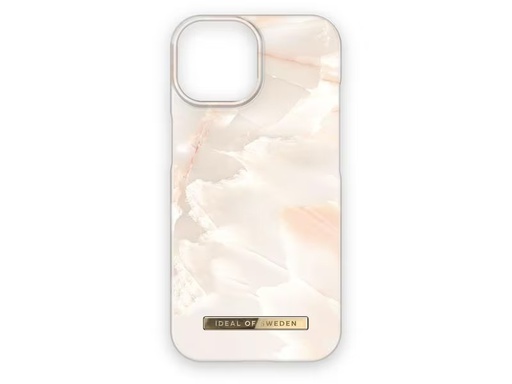 [90316552 1600243] Ideal of Sweden Back Cover Rose Pearl Marble iPhone 15 Pro