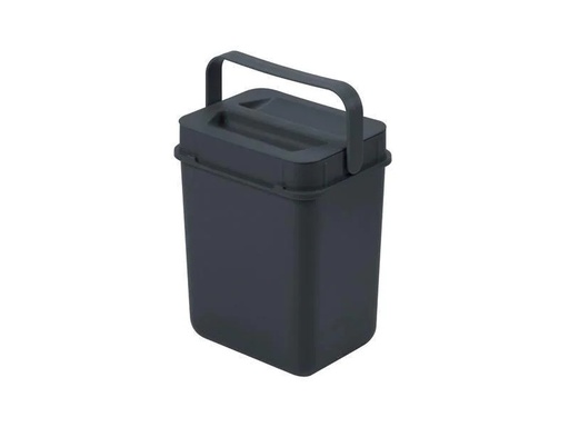 [90051701 1018804] Müllex Komposteimer Boxx 5 l, komplett, Schwarz
