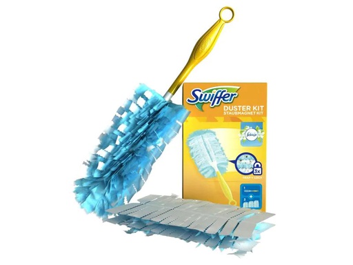 [90051707 296249] Swiffer Staubmagnet Starterset Febreze (Griff + 3 Tücher)