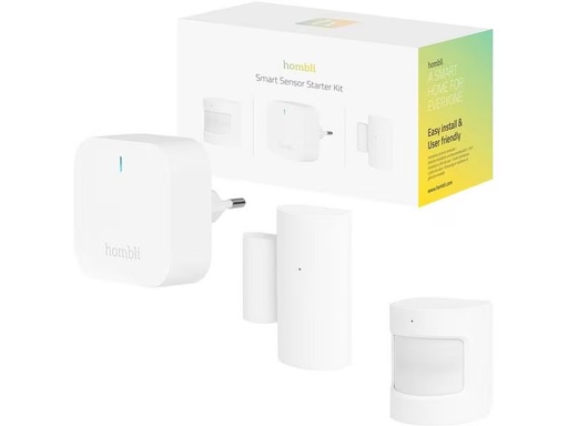 [90316806 1615322] hombli Smart Bluetooth Sensor Kit, Weiss