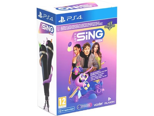 [90316848 1626955] GAME Let's Sing 2024 German Version + 2 Mics