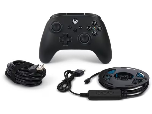 [90316856 1617666] Power A Controller Advantage Lumectra + LED Strip