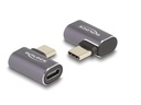 Delock USB-Adapter gewinkelt USB-C Stecker - USB-C Buchse