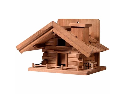 [90316975 1618478] dobar green label Futterspender St. Moritz, 33 x 24.5 x 21 cm, Holz