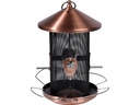 dobar Futterspender XXL, 20 x 20 x 32 cm, Metall, Kupfer