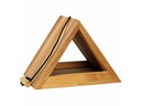 dobar green label Futterspender Triangel, 26.5 x 19 x 19 cm, Holz