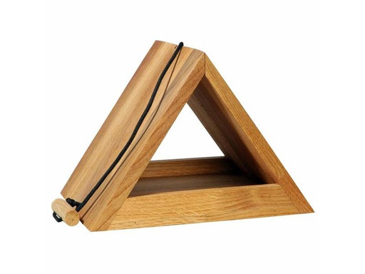 [90317036 1619133] dobar green label Futterspender Triangel, 26.5 x 19 x 19 cm, Holz