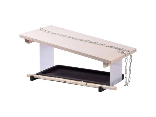 [90317109 1618471] dobar Design-Vogelfutterhaus Futura II, 38 x 22 x 18 cm, Holz