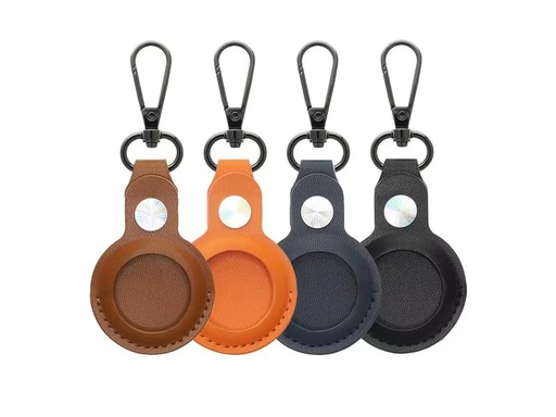 [90317112 1622639] 4smarts AirTag Kunstleder Case Set