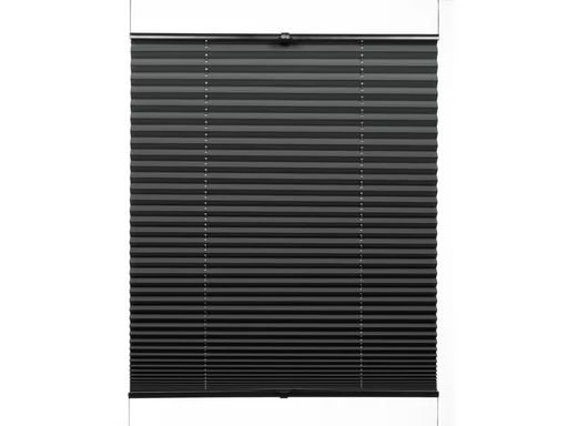 [90317122 1620874] Gardinia Plissée 40 x 130 cm, Schwarz