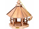 dobar green label Futterspender Caliente zum Aufhängen, 29 x 29 x 34 cm, Holz
