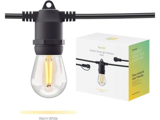 [90317253 1615359] hombli Gartenleuchte String Light 5m Verlängerung