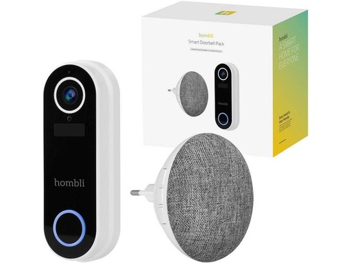 [90317288 1615323] hombli Smart Doorbell Pack, Weiss