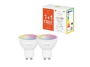 hombli Leuchtmittel GU10 (4.5W) RGB + CCT 1+1 Pack