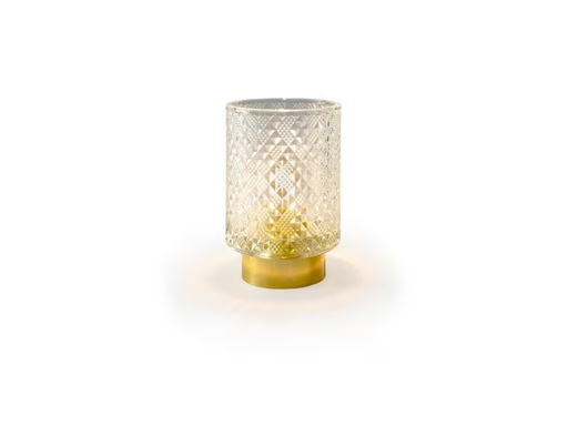 [90317364 1603117] STT Windlicht Ambiente, 15.5 cm, Clear