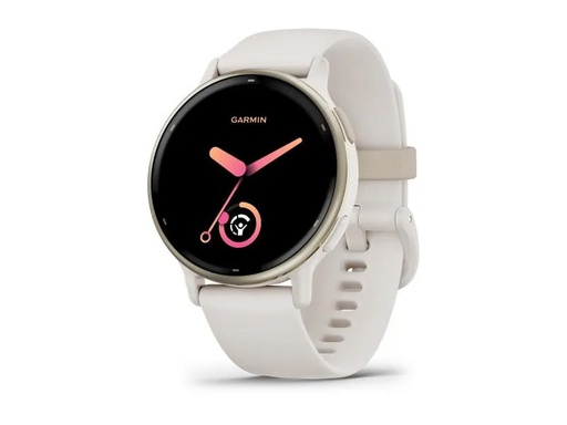 [90317447 1625504] GARMIN GPS-Sportuhr Vivoactive 5 Elfenbein/Cremegold