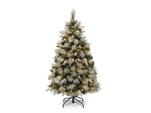 [90317480 1603120] STT Weihnachtsbaum Frosted, 250 LEDs, 150 cm, Grün