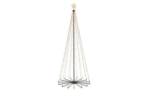 [90317501 1603140] STT Dekolicht Cone Tree, 700 LEDs, 240 cm, Schwarz