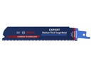 Bosch Professional Säbelsägeblatt EXPERT Medium-Thick Tough Metal S 955 HHM,