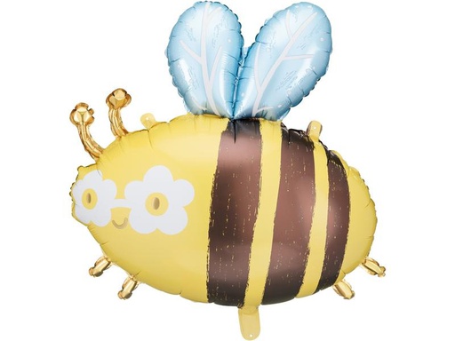 [90317553 1600544] Partydeco Folienballon Hummel 63.5 x 72 cm, Gelb