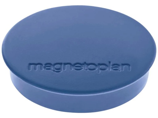 [90051787 1072888] Magnetoplan Haftmagnet Discofix Ø 3 cm Dunkelblau, 10 Stück