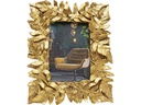 Kare Bilderrahmen Leaves Gold, 10 x 15 cm