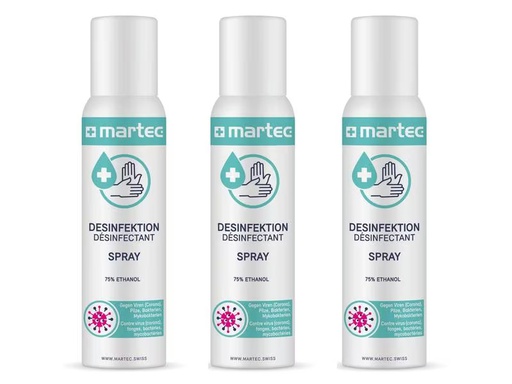 [90317658 1627879] Martec Desinfektionsspray für die Hände 3 x 100 ml
