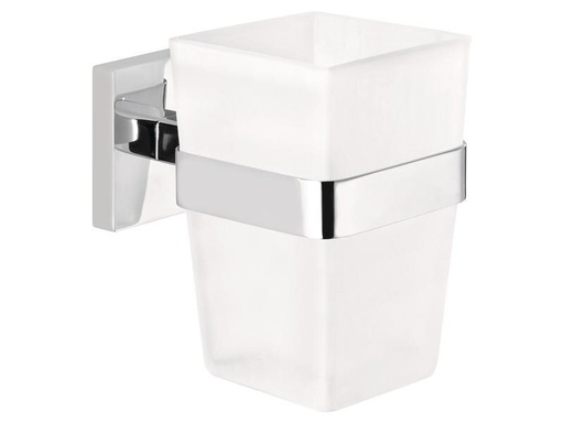 [90317660 1620604] tesa Deluxxe Zahnputzbecher, Silber