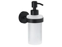 tesa Seifenspender Moon Black, 200 ml, Schwarz