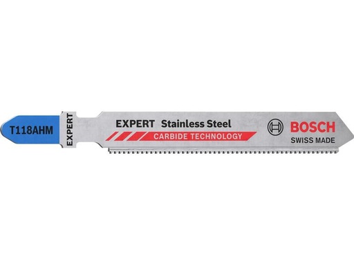 [90317827 1604076] Bosch Professional Stichsägeblatt EXPERT Stainless Steel T 118 AHM, 3 Stück