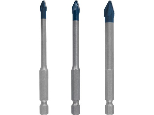 [90317888 1604051] Bosch Professional Bohrer-Set Expert HEX-9 HardCeramic, 3-teilig