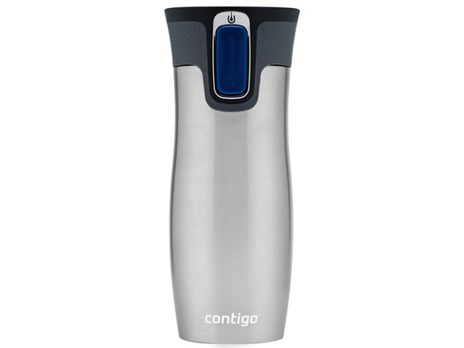[90051827 1135036] Contigo Thermobecher West Loop 470 ml, Silber