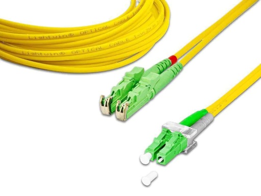 [90051832 227260] Lightwin LWL-Patchkabel E2000/APC-LC/APC, Singlemode, Duplex, 1m