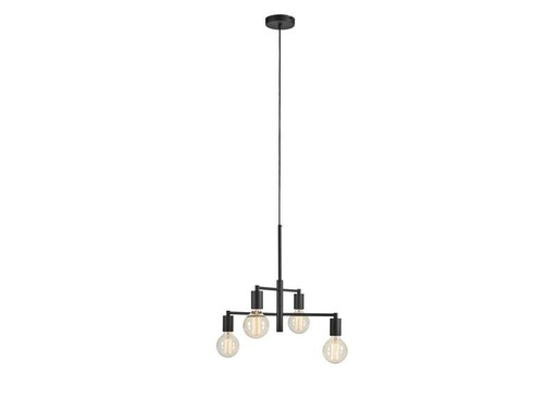 [90318070 1608018] Markslöjd Pendelleuchte Cielo 4L, 4 x E27, Sandy Black