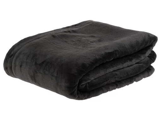 [90318115 1567212] COCON Decke Fleece Sherpa 150 x 200 cm, Anthrazit-Weiss