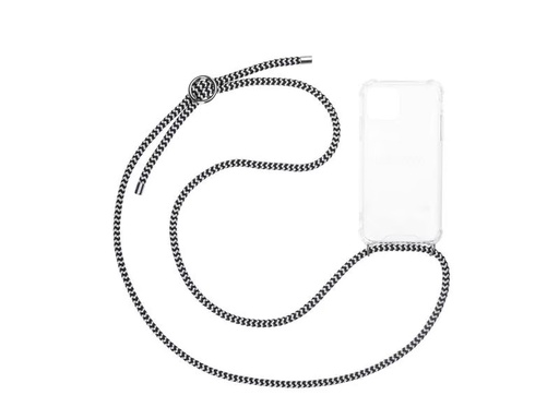 [90318260 1622249] Urbany's Necklace Case iPhone 15 Pro Hypnotic Zebra