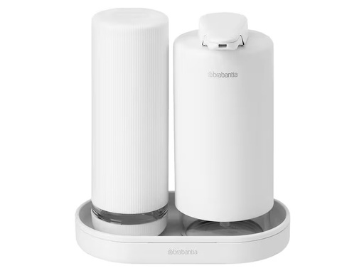 [90318287 1626402] Brabantia Seifenspender-Set Sink Style 400 ml, Weiss