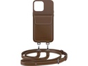 Urbany's Necklace Case Handekette+ iPhone 15 Espresso Martini